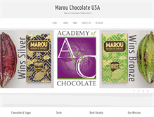Tablet Screenshot of darkchocolateimports.com